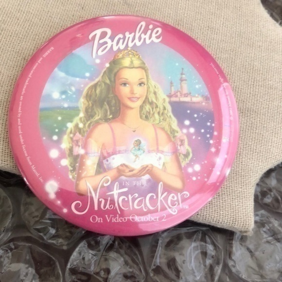 Vintage Jewelry - Vintage Barbie Button Brooch